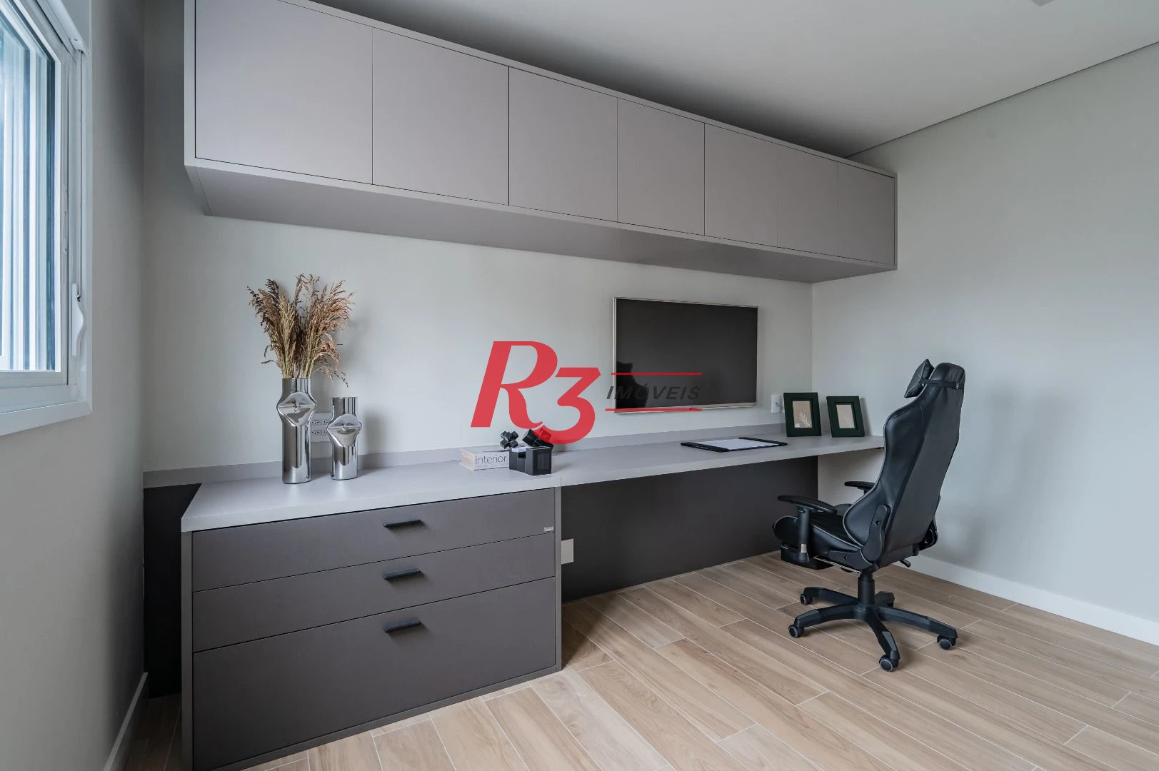 Apartamento de alto padrão com 3 suítes à venda, 234 m² por R$ 3.650.000 - Boqueirão - Santos/SP