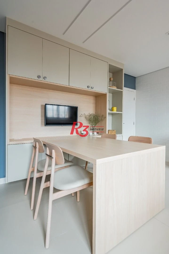 Apartamento de alto padrão com 3 suítes à venda, 234 m² por R$ 3.650.000 - Boqueirão - Santos/SP