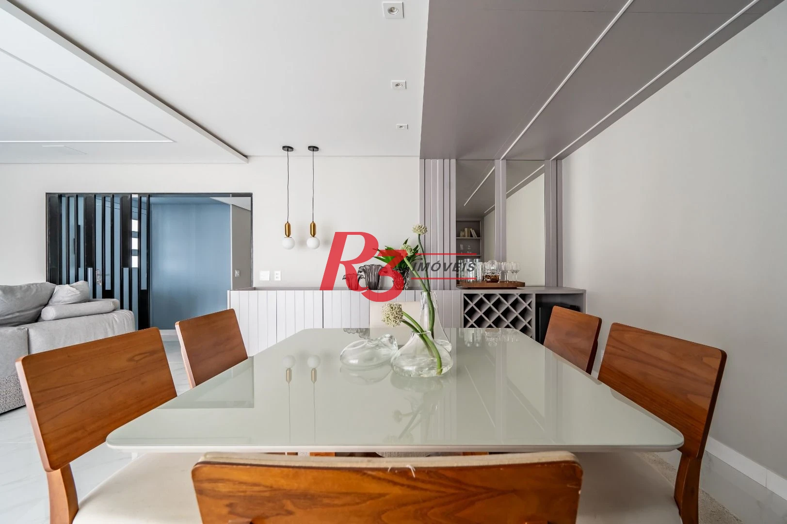 Apartamento de alto padrão com 3 suítes à venda, 234 m² por R$ 3.650.000 - Boqueirão - Santos/SP