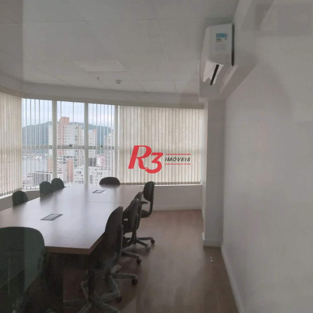 Sala para alugar, 37 m² por R$ 3.200,00/mês - Ponta da Praia - Santos/SP
