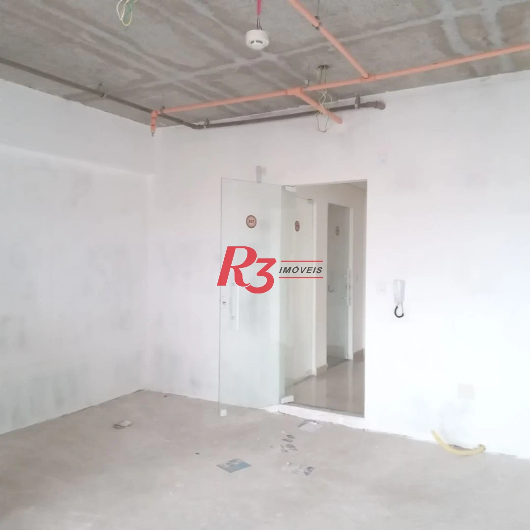 Sala para alugar, 37 m² por R$ 3.200,00/mês - Ponta da Praia - Santos/SP