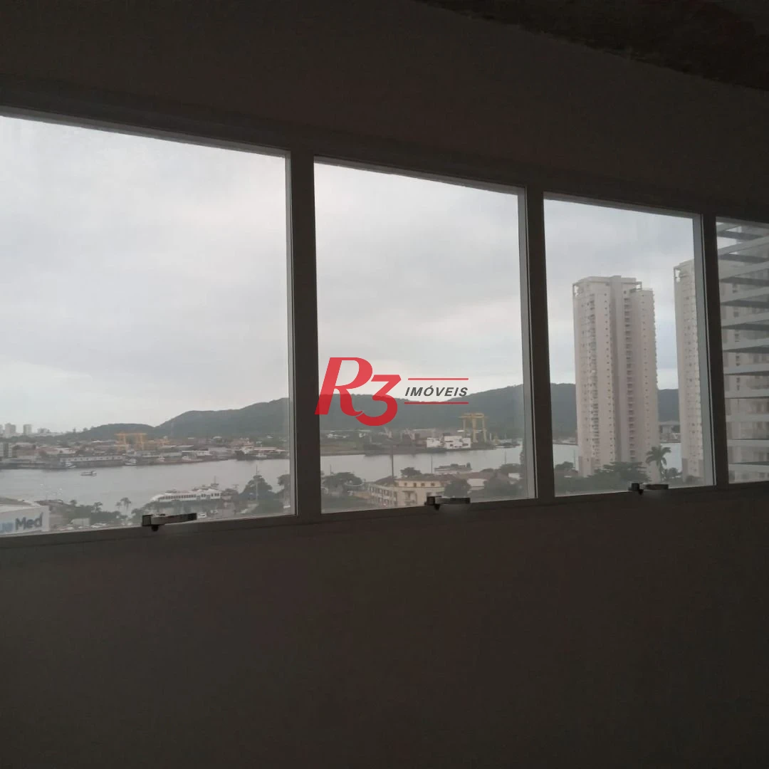 Sala para alugar, 37 m² por R$ 3.200,00/mês - Ponta da Praia - Santos/SP