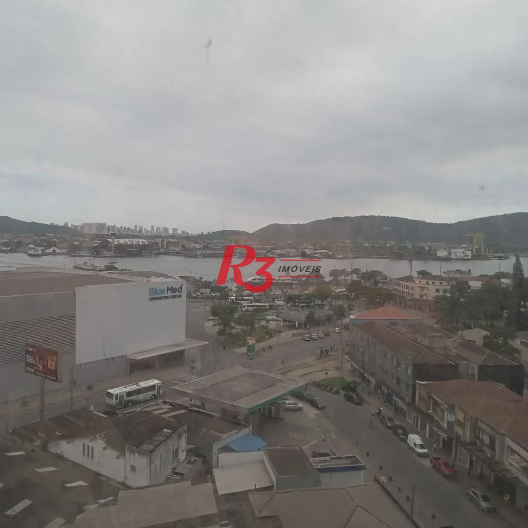 Sala para alugar, 37 m² por R$ 3.200,00/mês - Ponta da Praia - Santos/SP