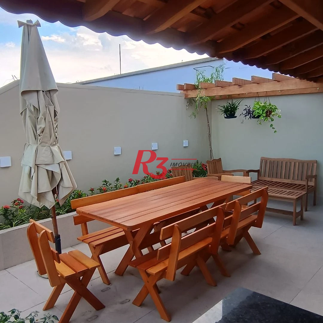 Cobertura à venda, 240 m² por R$ 1.370.000,00 - Embaré - Santos/SP