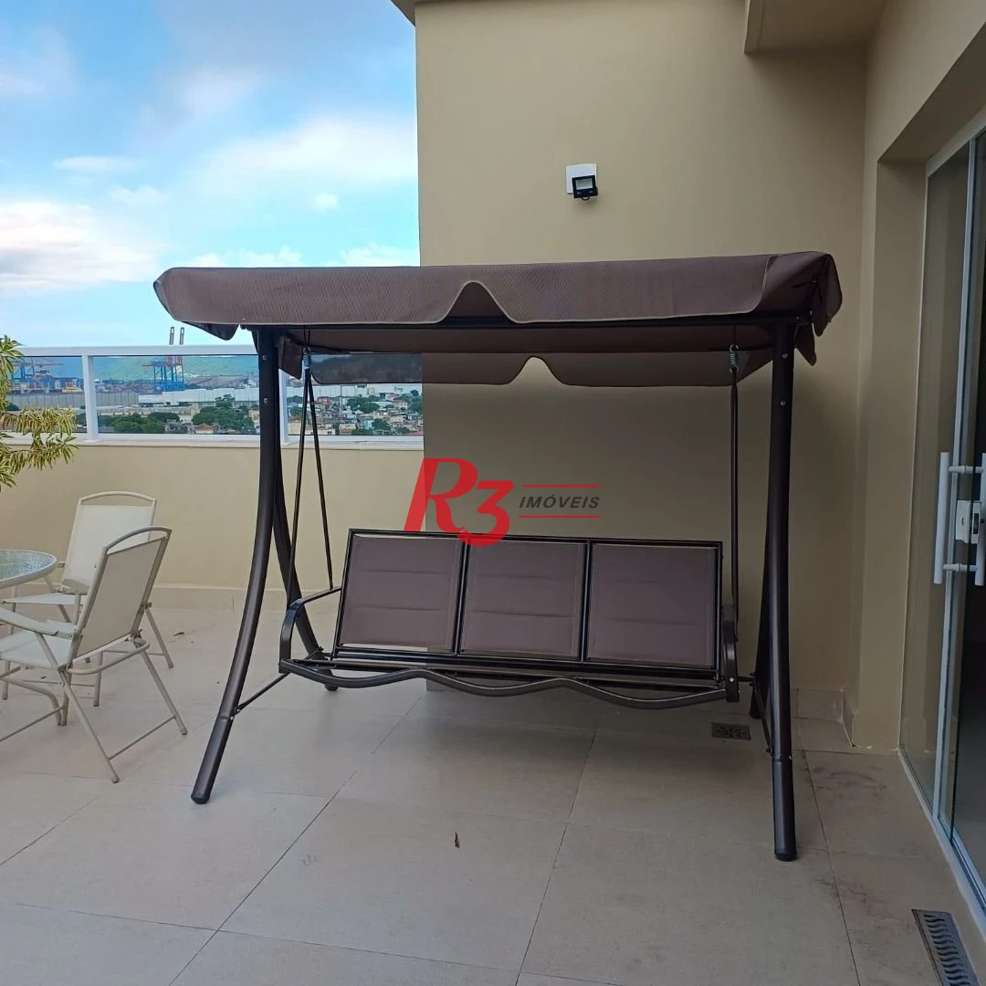 Cobertura à venda, 240 m² por R$ 1.370.000,00 - Embaré - Santos/SP