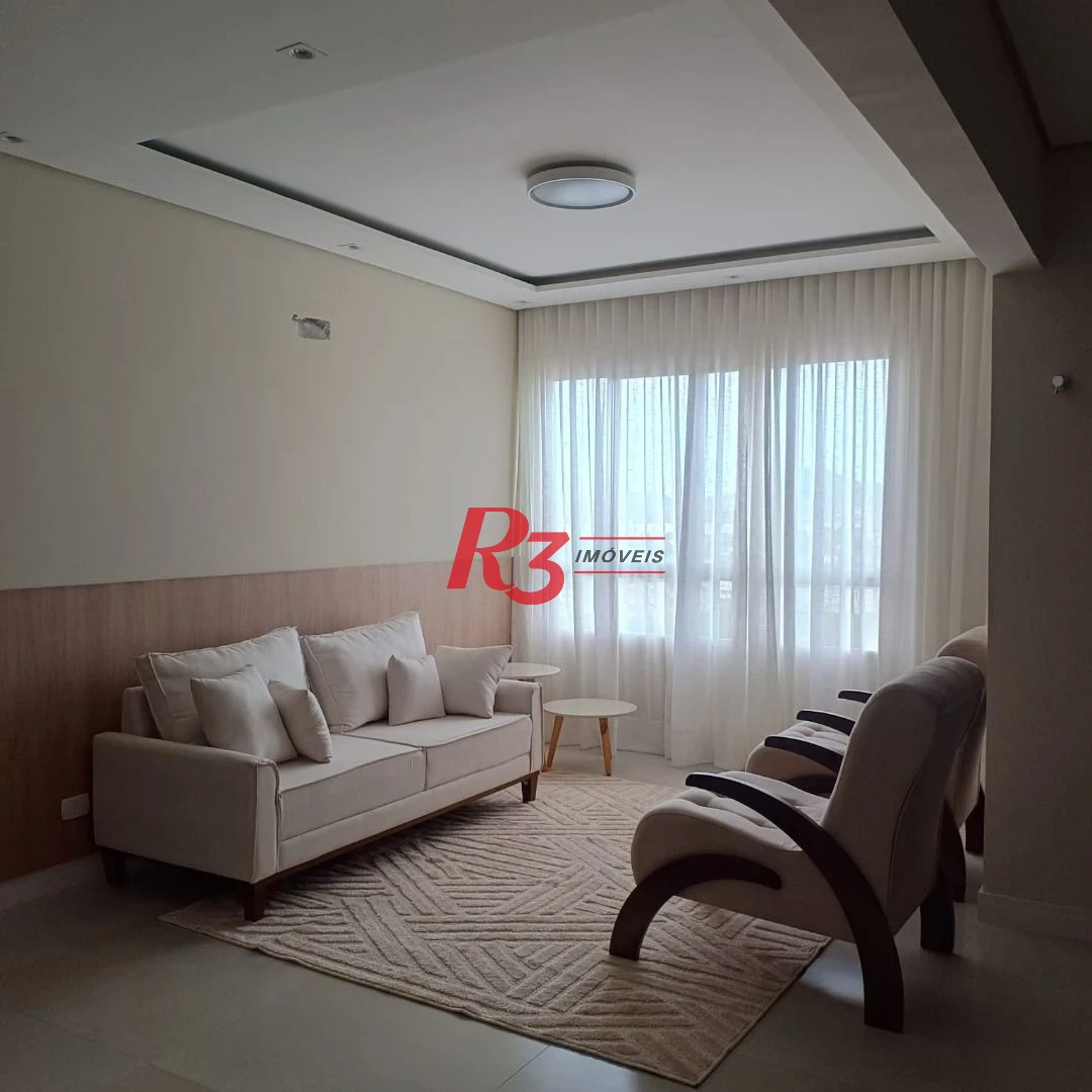 Cobertura à venda, 240 m² por R$ 1.370.000,00 - Embaré - Santos/SP