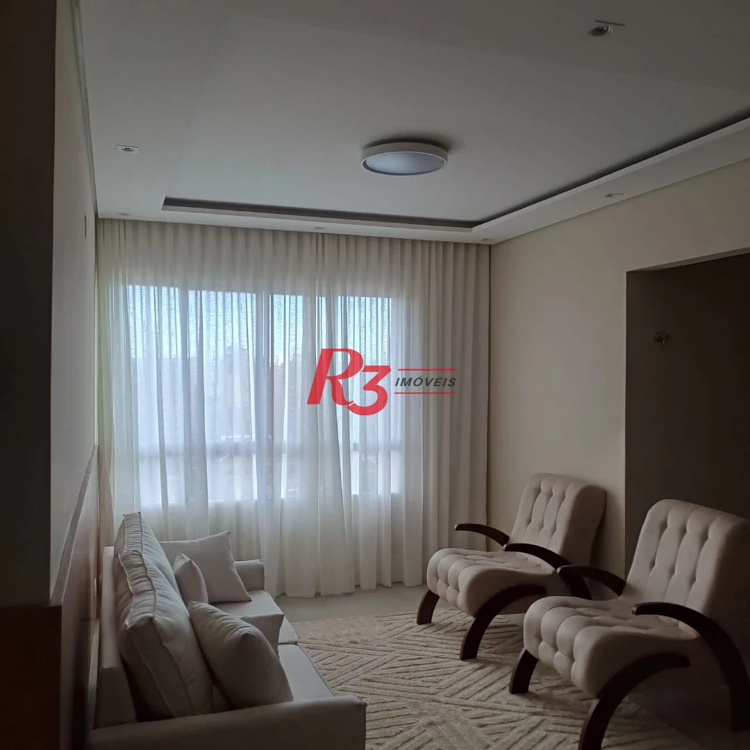 Cobertura à venda, 240 m² por R$ 1.370.000,00 - Embaré - Santos/SP