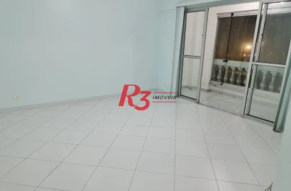 Apartamento com 2 dormitórios para alugar, 70 m² por R$ 3.000,00/mês - Itararé - São Vicente/SP