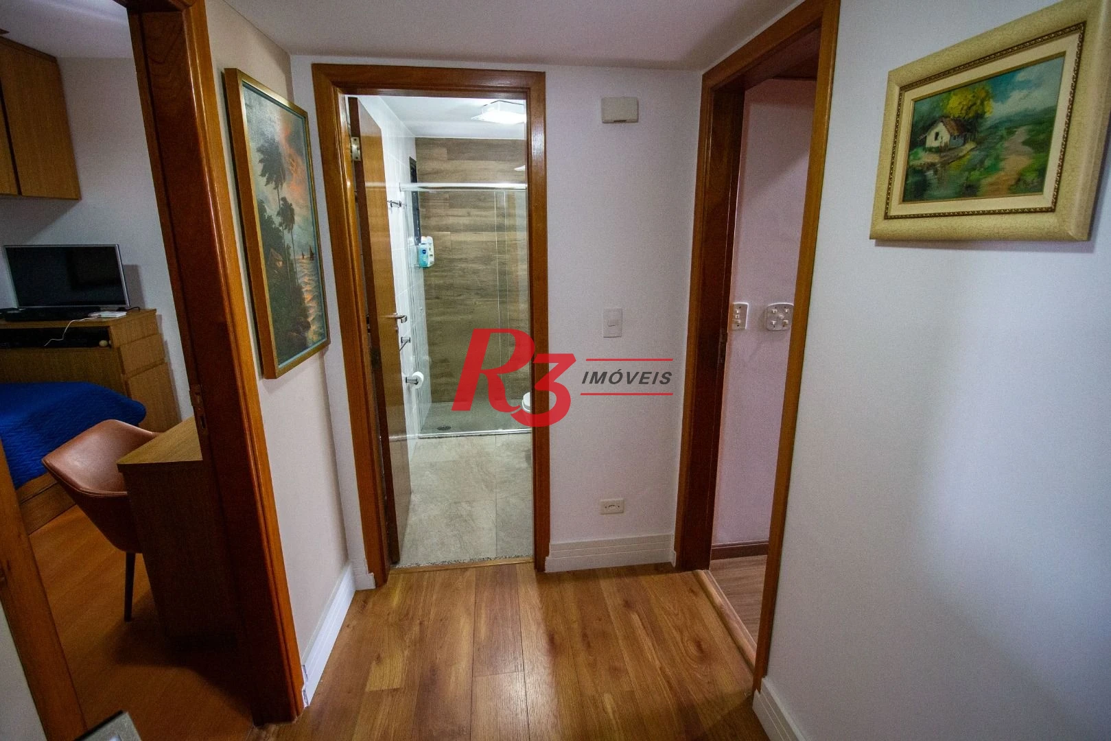 Apartamento com 3 dormitórios à venda, 124 m² por R$ 1.200.000,00 - Boqueirão - Santos/SP