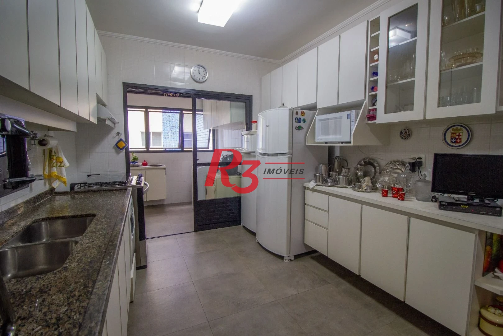 Apartamento com 3 dormitórios à venda, 124 m² por R$ 1.200.000,00 - Boqueirão - Santos/SP
