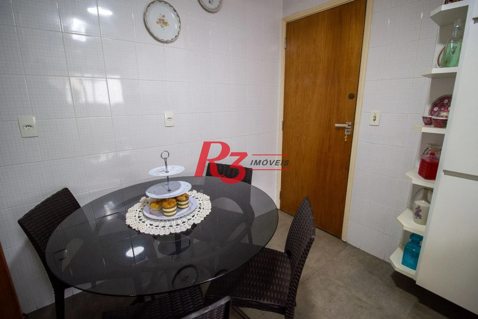 Apartamento com 3 dormitórios à venda, 124 m² por R$ 1.200.000,00 - Boqueirão - Santos/SP