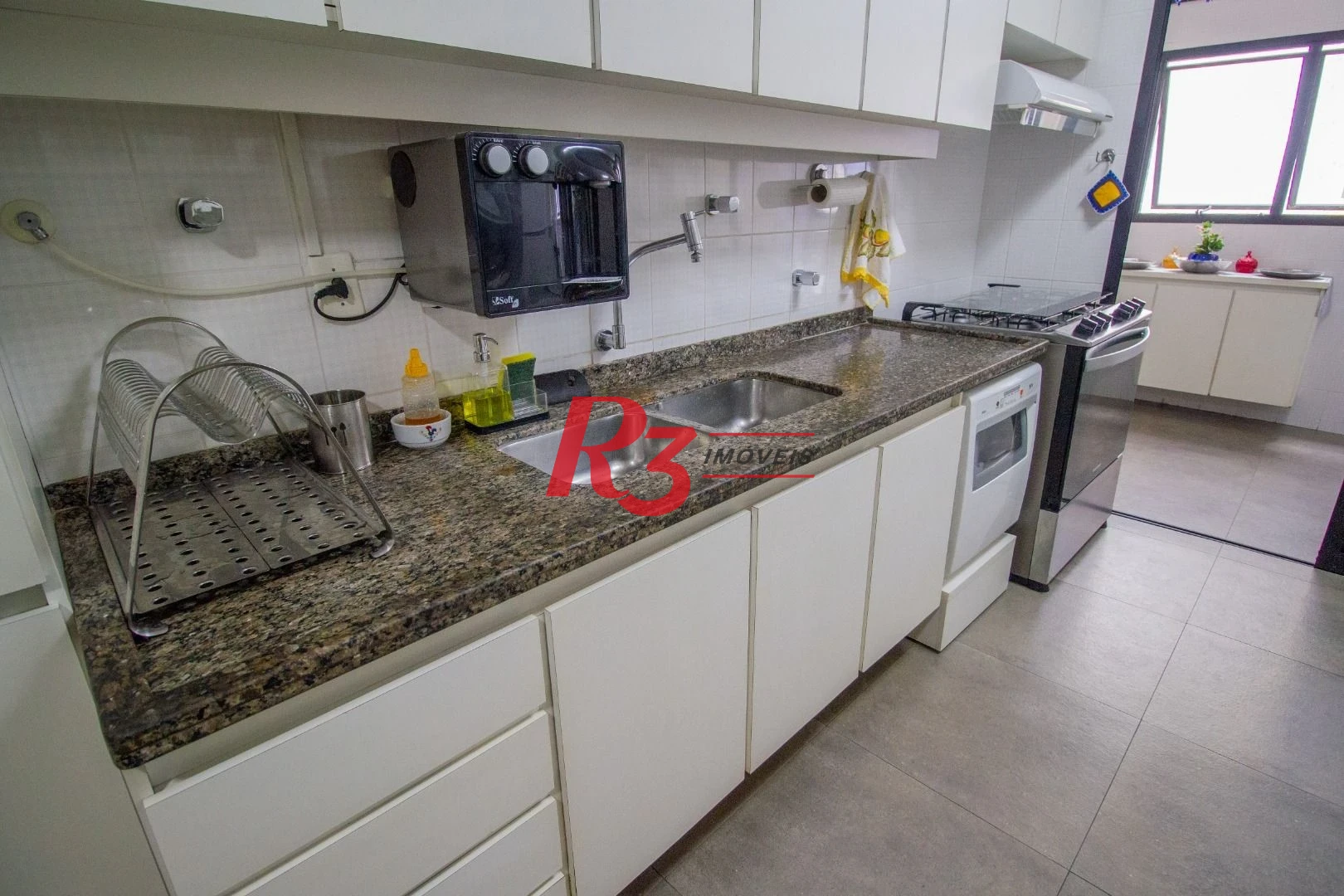 Apartamento com 3 dormitórios à venda, 124 m² por R$ 1.200.000,00 - Boqueirão - Santos/SP
