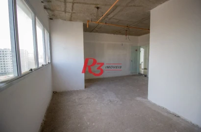 Sala à venda, 35 m² por R$ 332.690,00 - Ponta da Praia - Santos/SP