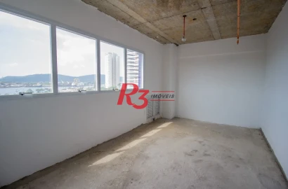 Sala à venda, 35 m² por R$ 332.690,00 - Ponta da Praia - Santos/SP