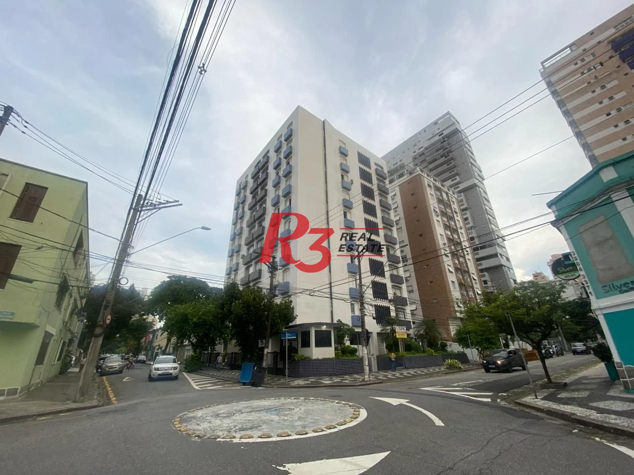 Apartamento com 3 dormitórios para alugar, 148 m² por R$ 4.500,00/mês - Gonzaga - Santos/SP