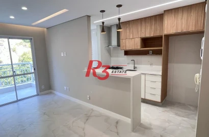 Apartamento à venda, 63 m² por R$ 610.000,00 - Marapé - Santos/SP