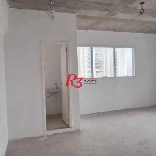 Sala para alugar, 37 m² por R$ 3.900,00/mês - Ponta da Praia - Santos/SP
