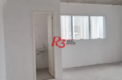 Sala para alugar, 40 m² por R$ 3.700,00/mês - Ponta da Praia - Santos/SP