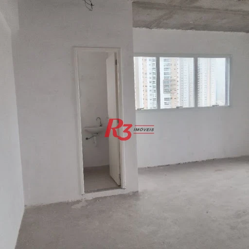 Sala para alugar, 37 m² por R$ 320,00/mês - Ponta da Praia - Santos/SP