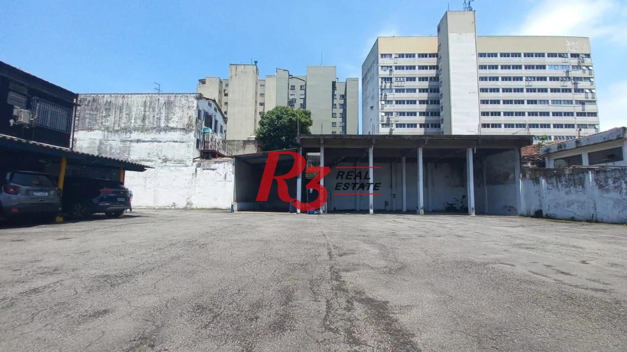 Terreno à venda, 1500 m² por R$ 4.200.000,00 - Centro - Santos/SP