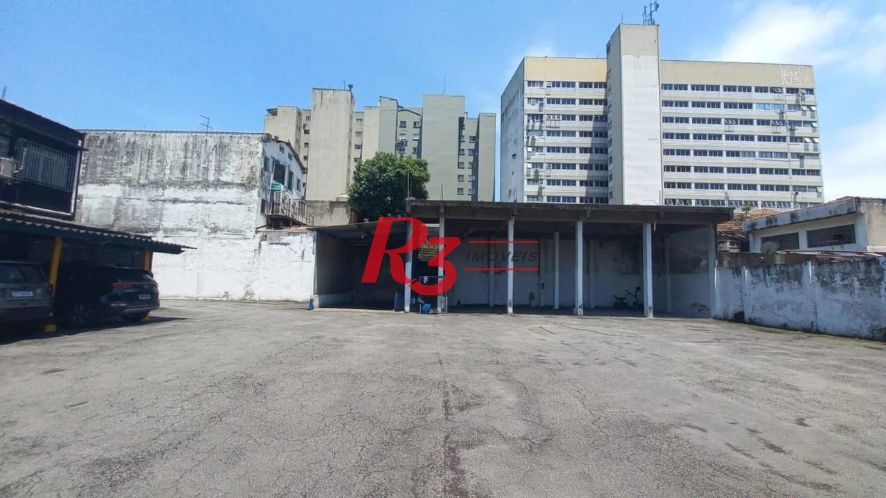 Terreno à venda, 1500 m² por R$ 4.500.000,00 - Centro - Santos/SP