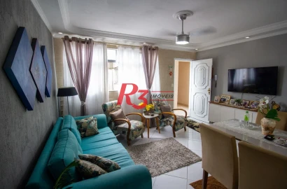 Apartamento à venda, 92 m² por R$ 254.400,00 - Vila São Jorge - Santos/SP