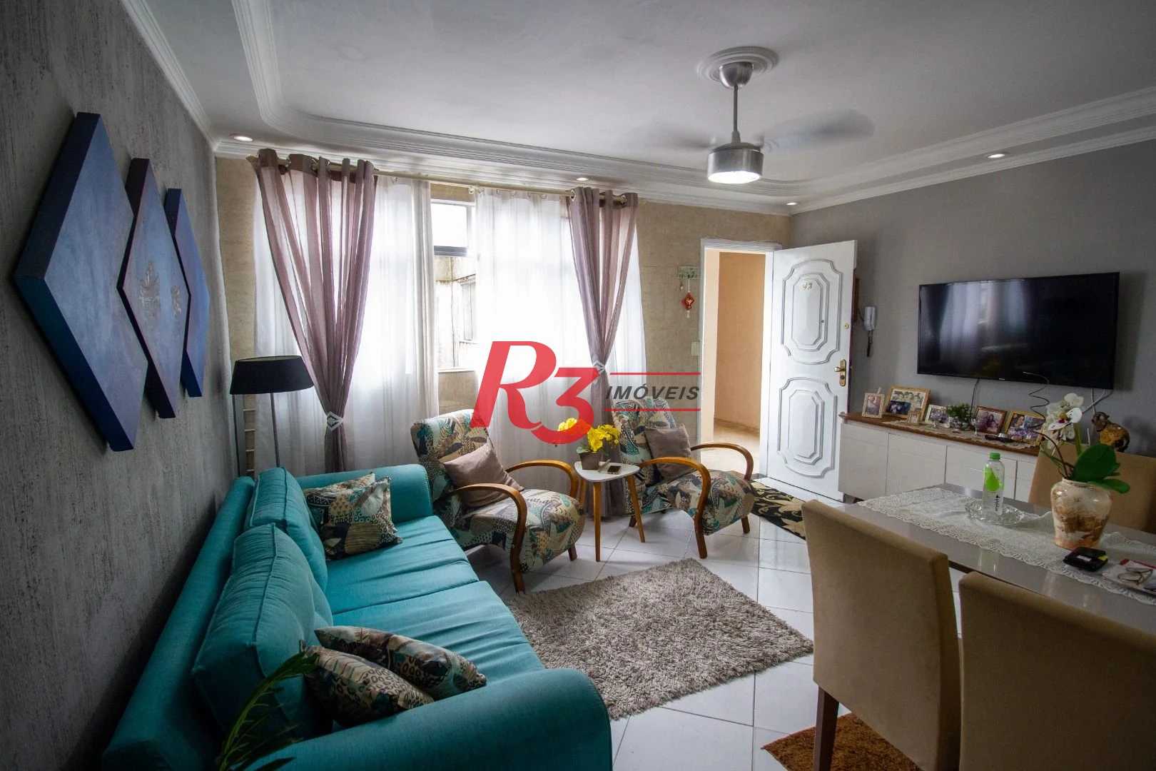 Apartamento à venda, 92 m² por R$ 254.400,00 - Vila São Jorge - Santos/SP