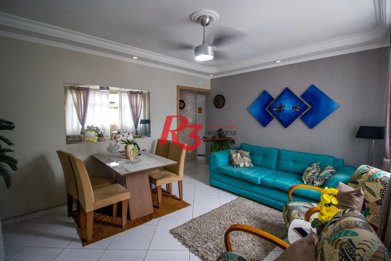 Apartamento à venda, 92 m² por R$ 254.400,00 - Vila São Jorge - Santos/SP