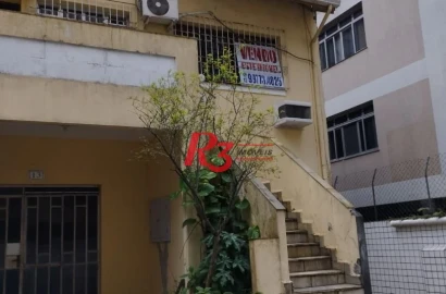 Sobrado à venda, 247 m² por R$ 1.750.000,00 - José Menino - Santos/SP