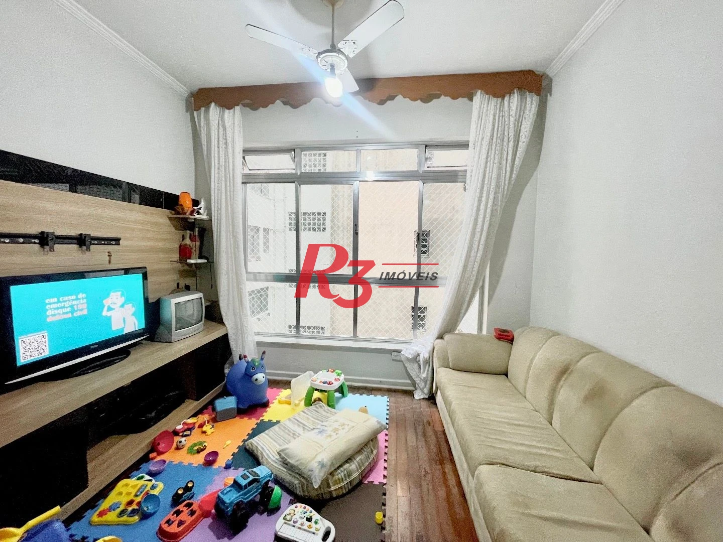 Apartamento à venda, 97 m² por R$ 540.000,00 - Pompéia - Santos/SP