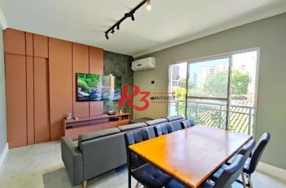 Apartamento com 2 dormitórios à venda, 65 m² por R$ 724.000,00 - Ponta da Praia - Santos/SP