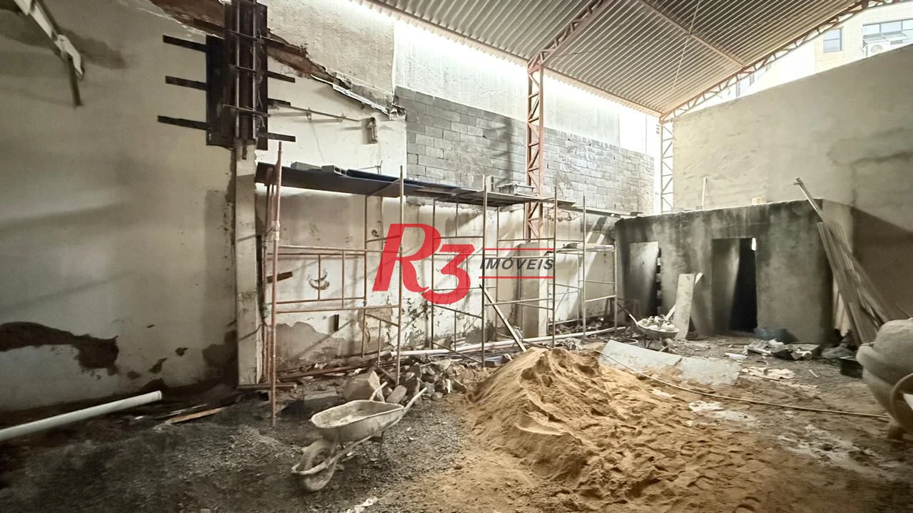 Galpão, 190 m² - venda por R$ 900.000,00 ou aluguel por R$ 7.000,00/mês - Jabaquara - Santos/SP