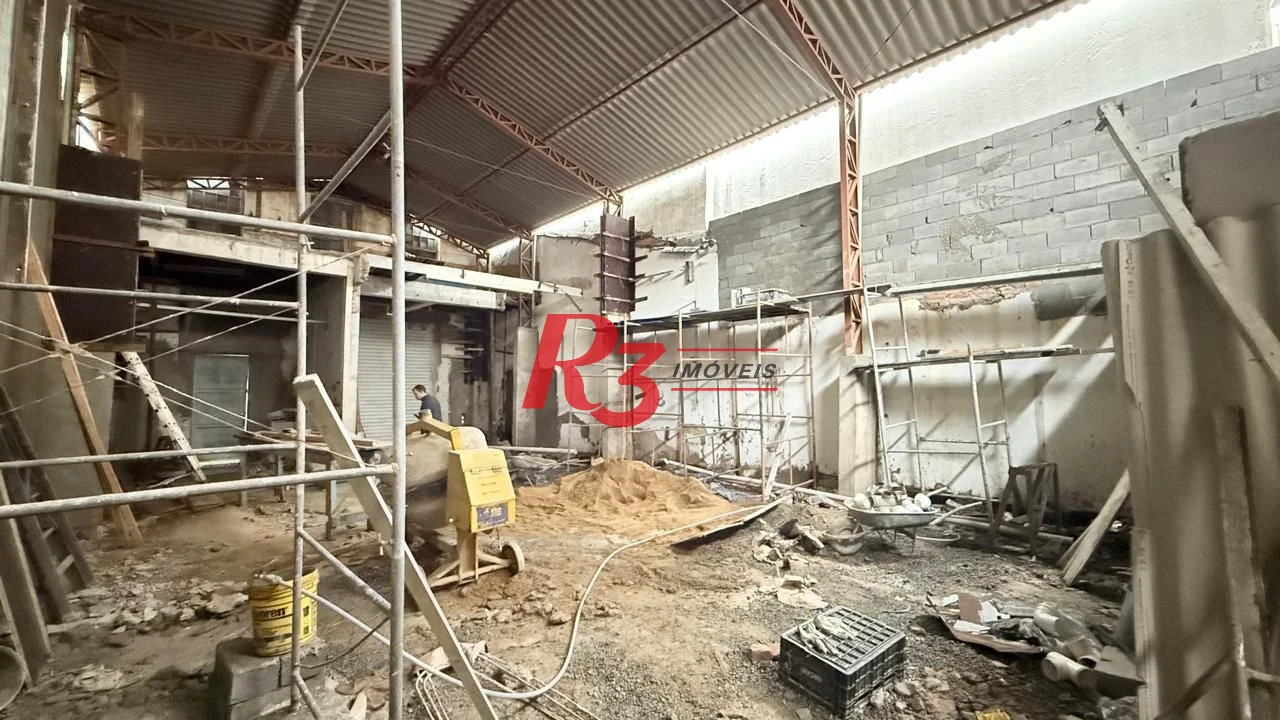 Galpão, 190 m² - venda por R$ 900.000,00 ou aluguel por R$ 7.000,00/mês - Jabaquara - Santos/SP