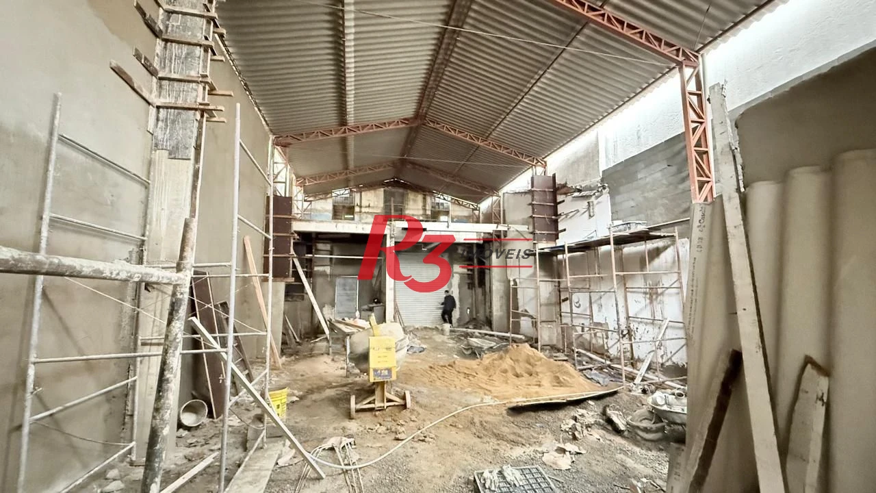 Galpão, 190 m² - venda por R$ 900.000,00 ou aluguel por R$ 7.000,00/mês - Jabaquara - Santos/SP