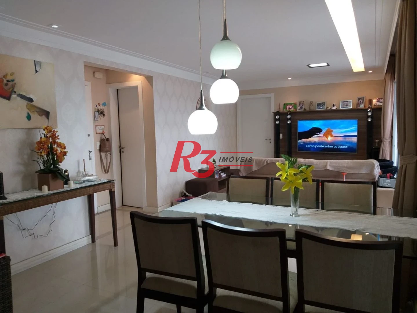 Apartamento com 3 dormitórios à venda, 130 m² por R$ 1.900.000,00 - Gonzaga - Santos/SP