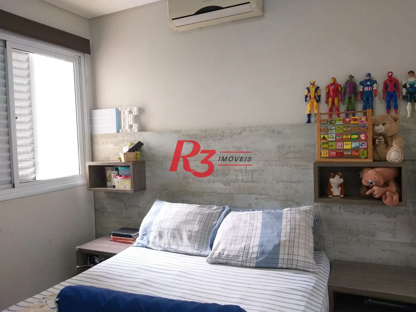 Apartamento com 3 dormitórios à venda, 130 m² por R$ 1.900.000,00 - Gonzaga - Santos/SP