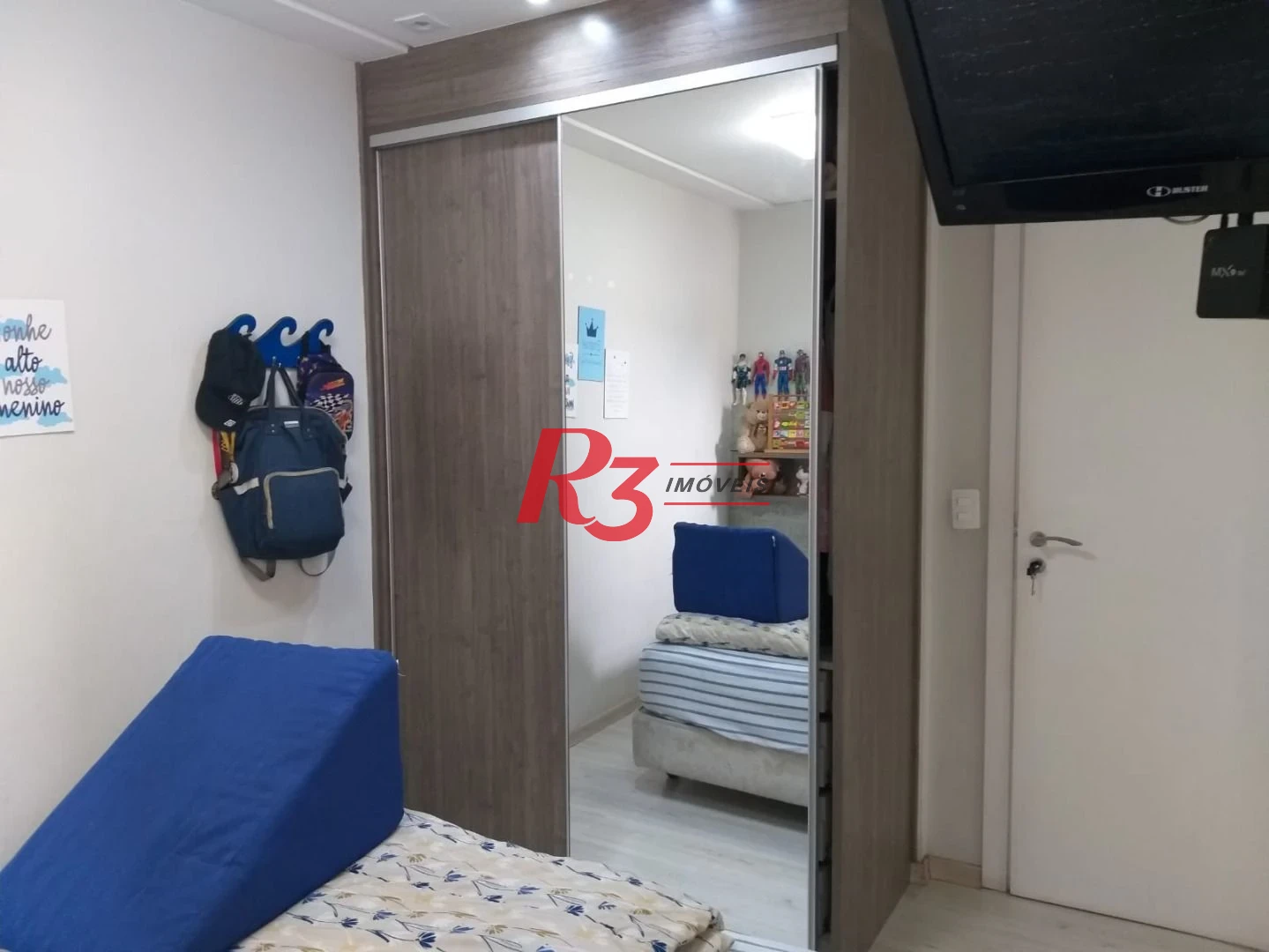 Apartamento com 3 dormitórios à venda, 130 m² por R$ 1.900.000,00 - Gonzaga - Santos/SP