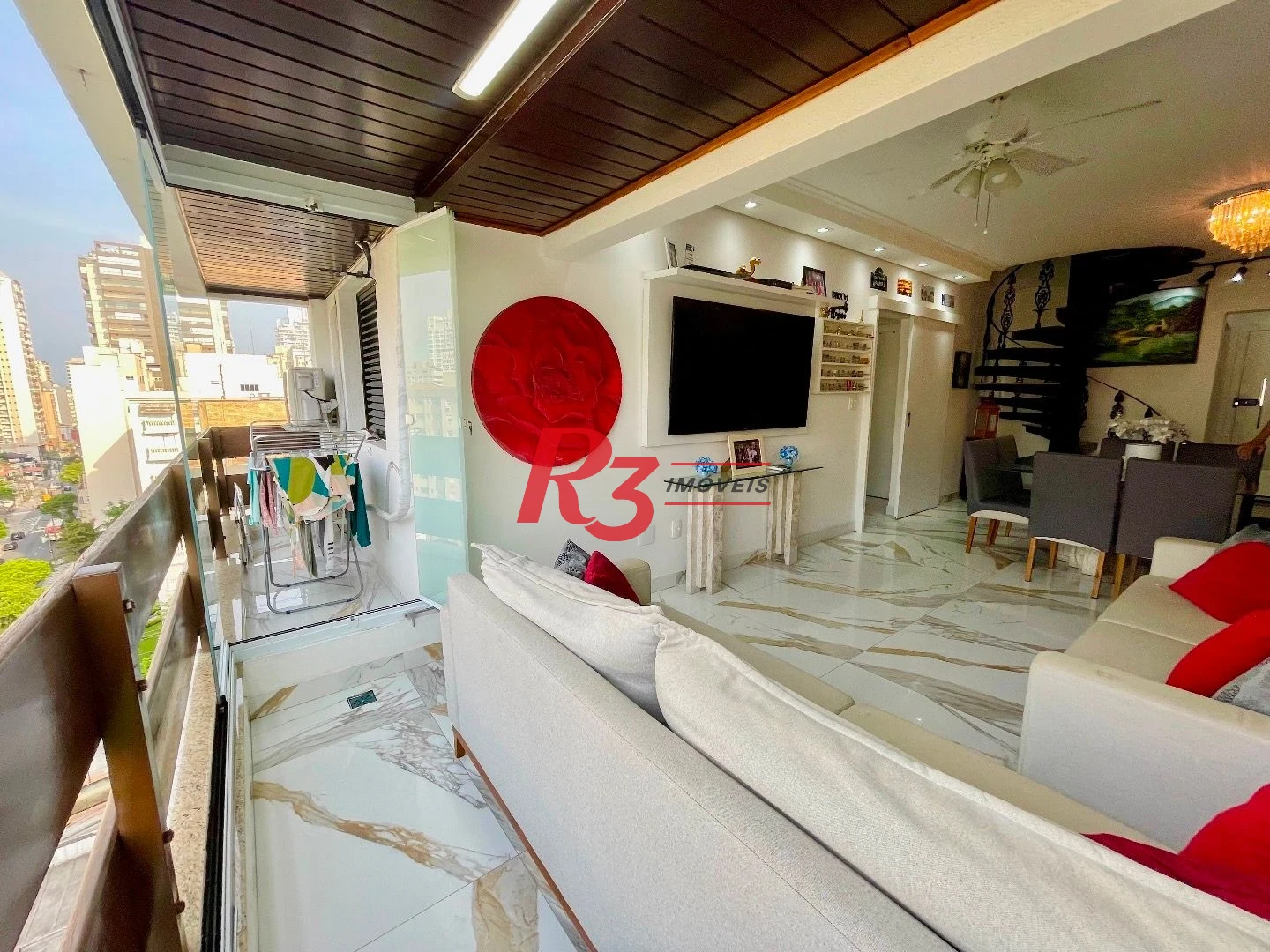 Cobertura à venda, 263 m² por R$ 1.600.000,00 - Boqueirão - Santos/SP