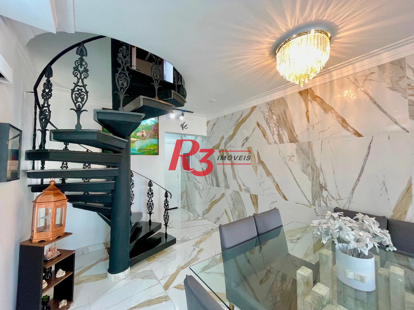 Cobertura à venda, 263 m² por R$ 1.600.000,00 - Boqueirão - Santos/SP