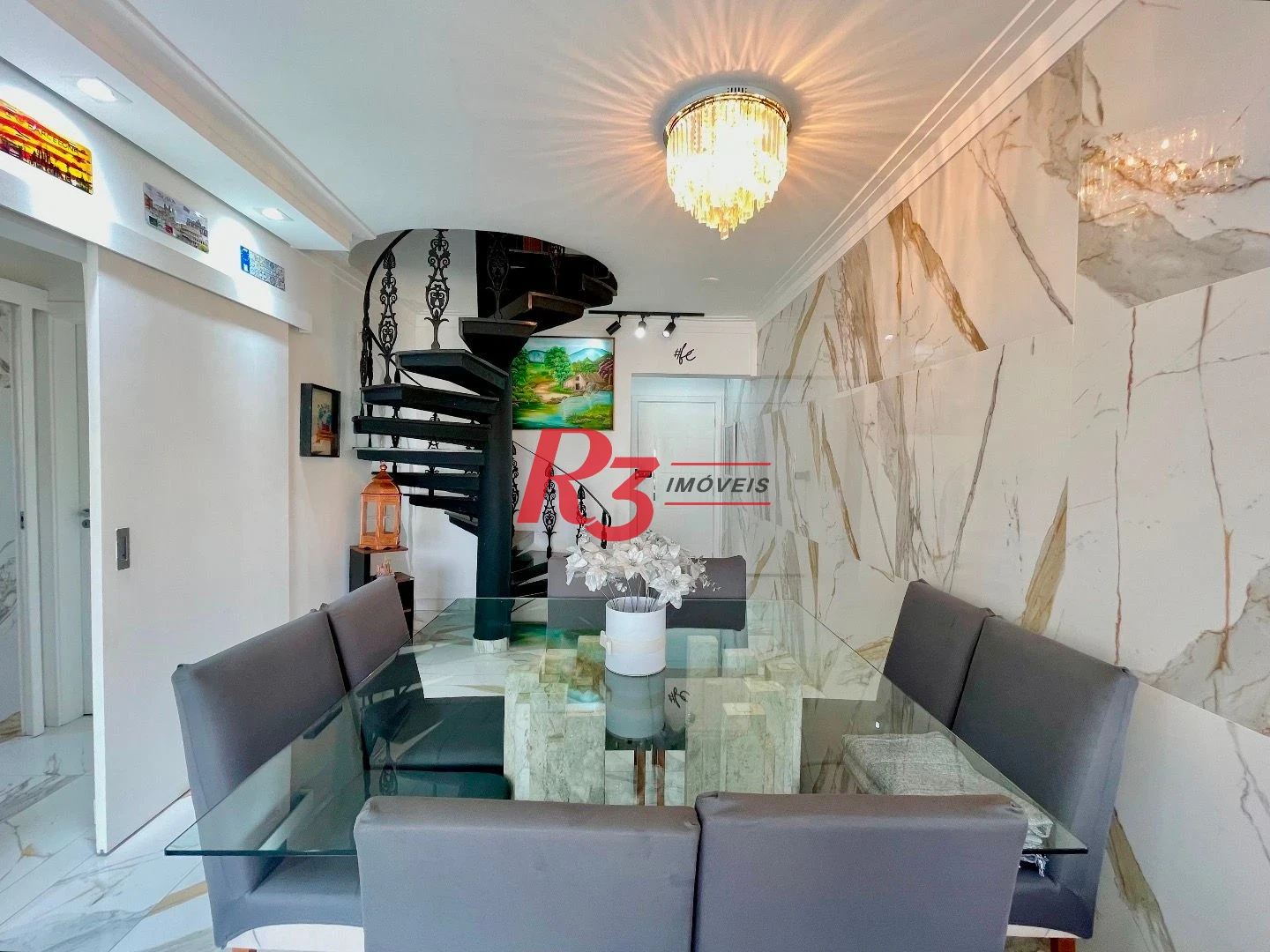 Cobertura à venda, 263 m² por R$ 1.600.000,00 - Boqueirão - Santos/SP