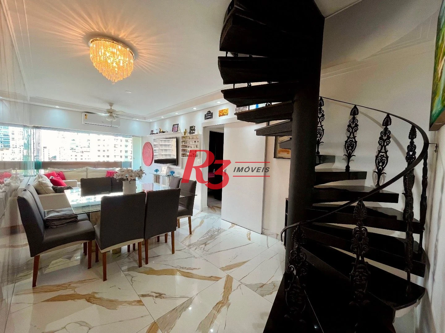 Cobertura à venda, 263 m² por R$ 1.600.000,00 - Boqueirão - Santos/SP