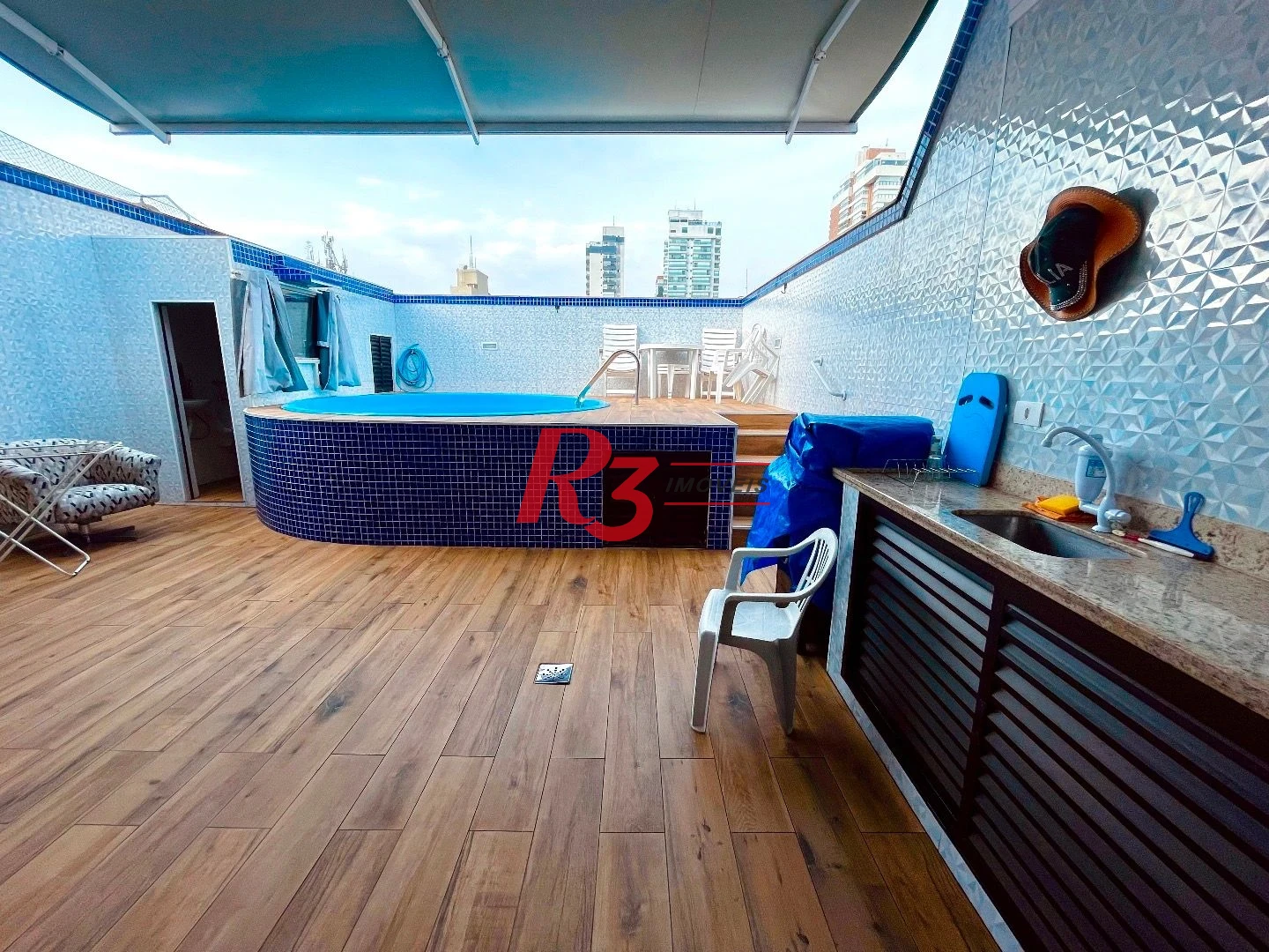 Cobertura à venda, 263 m² por R$ 1.600.000,00 - Boqueirão - Santos/SP
