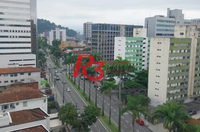 Sala, 64 m² - venda por R$ 640.000,00 ou aluguel por R$ 4.878,00/mês - Campo Grande - Santos/SP