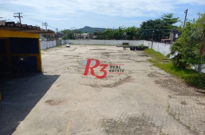 Terreno à venda, 3600 m² por R$ 5.400.000,00 - Catiapoã - São Vicente/SP
