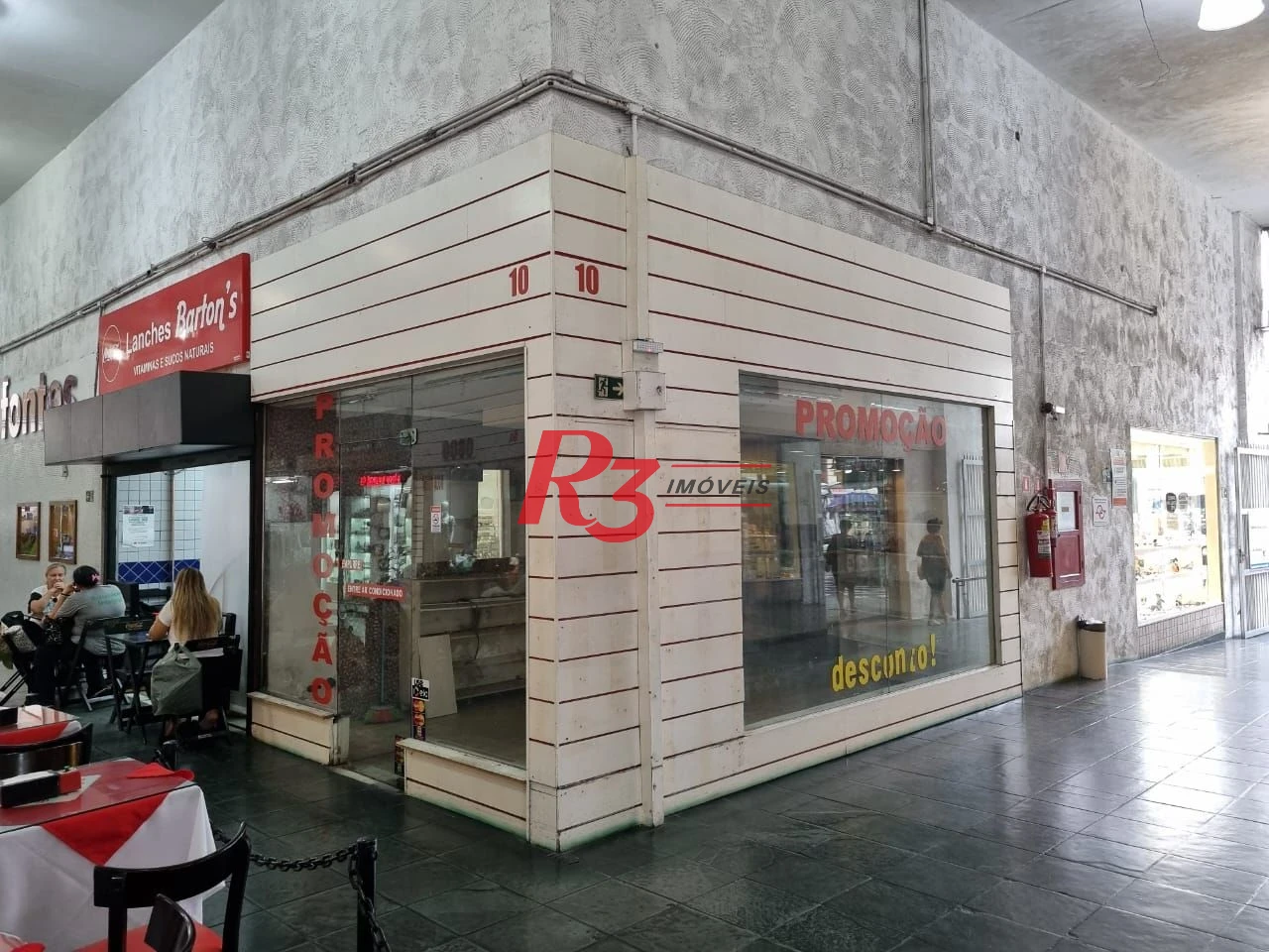 Loja para alugar, 33 m² por R$ 6.000,00/mês - Gonzaga - Santos/SP