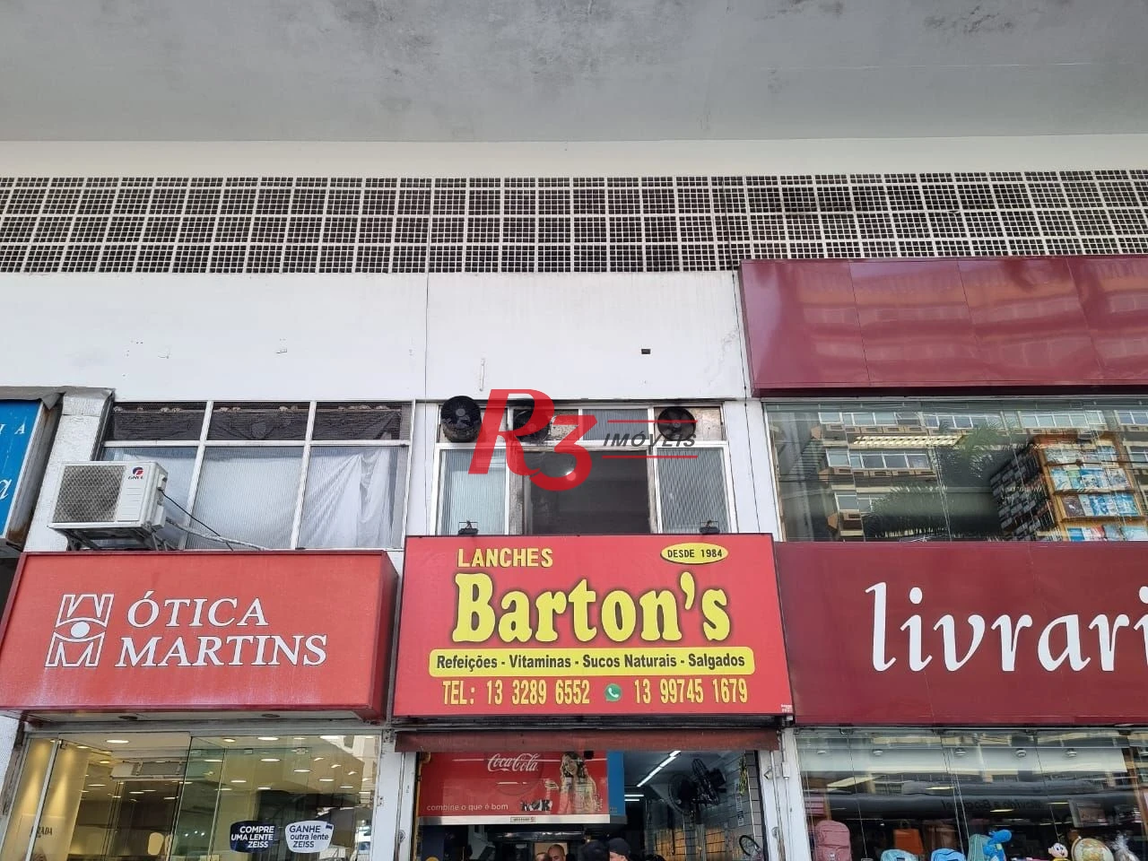 Loja para alugar, 33 m² por R$ 6.000,00/mês - Gonzaga - Santos/SP