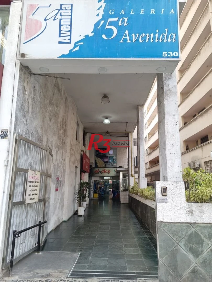 Loja para alugar, 33 m² por R$ 6.000,00/mês - Gonzaga - Santos/SP