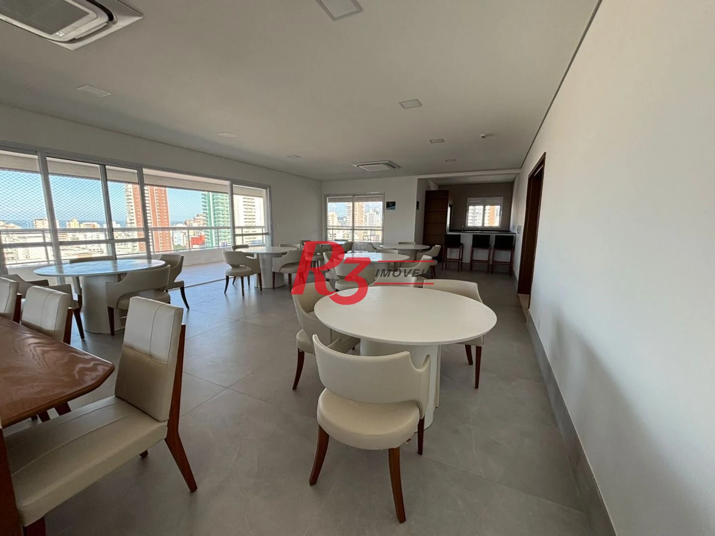 Apartamento mobiliado novo  com 2 suites lazer total para locação   por R$ 7.200/mês - Boqueirão - Santos/SP