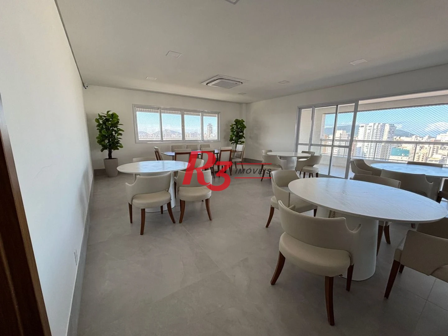 Apartamento mobiliado novo  com 2 suites lazer total para locação   por R$ 7.200/mês - Boqueirão - Santos/SP