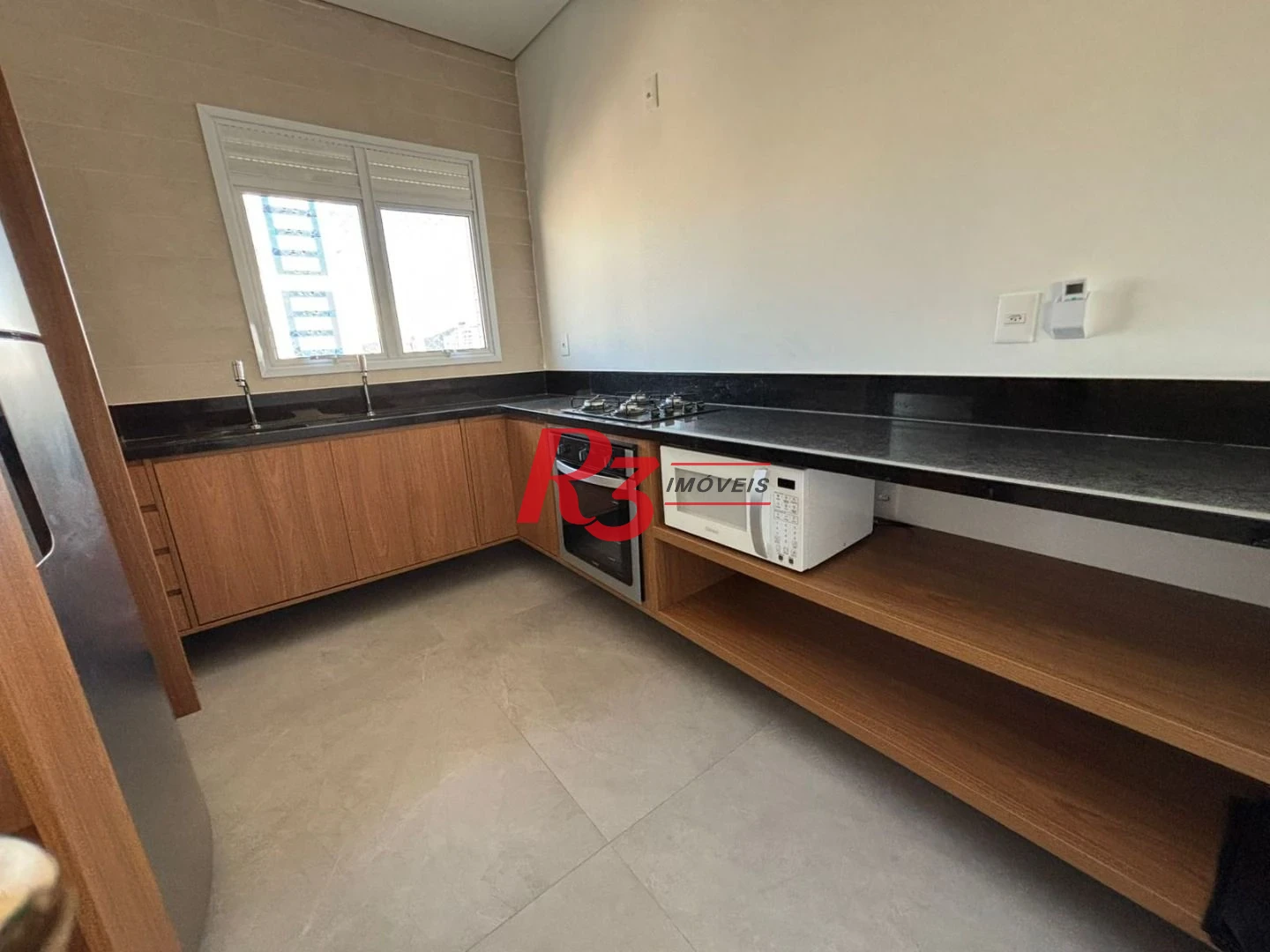 Apartamento mobiliado novo  com 2 suites lazer total para locação   por R$ 7.200/mês - Boqueirão - Santos/SP